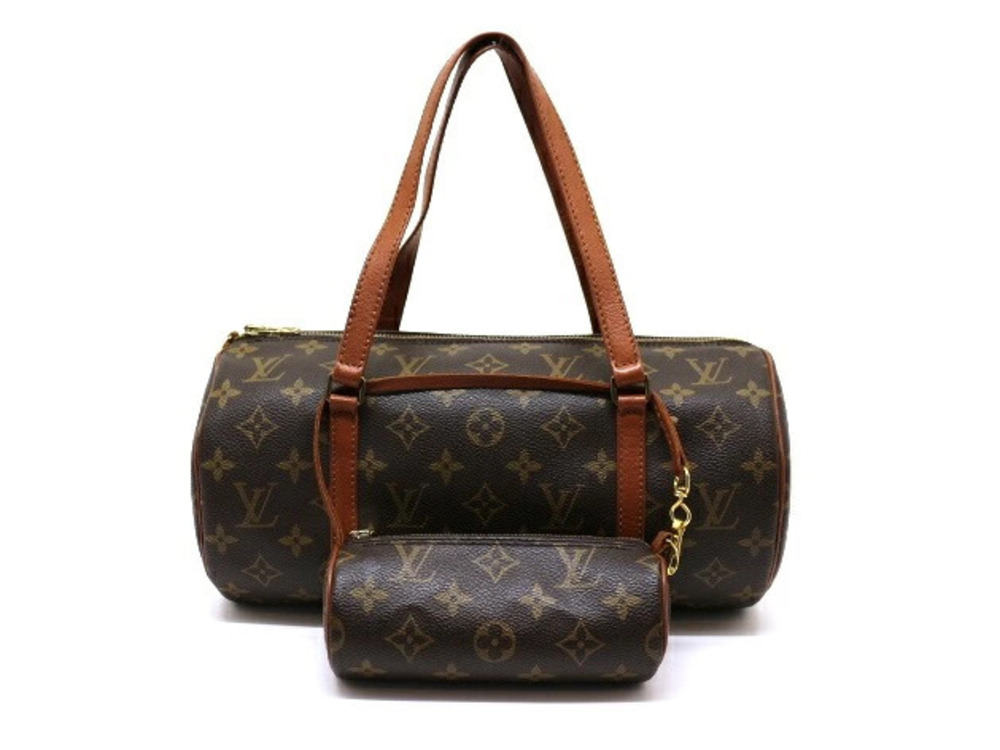 LOUIS VUITTON Papillon Monogram Shoulder Bag Handbag Pouch